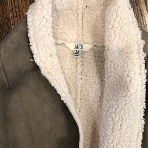 Jack by BB Dakota Sherpa vest